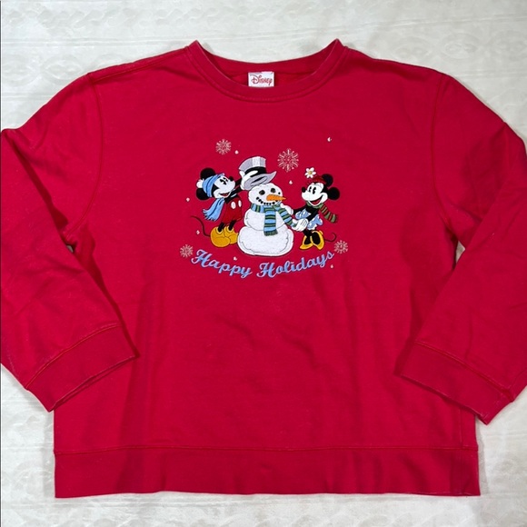 Disney‎ happy holidays sweatshirt - Picture 1 of 4